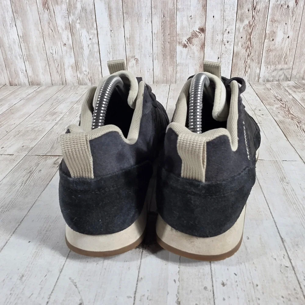 Merrell‎ Alpine Sneaker Womens 9.5 Black Suede Quilted Retro Outdoor J004804
